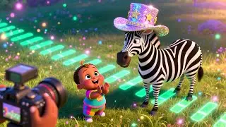 Zebra&rsquo;s Magical Hat Show | Fun Magic Song for Kids | Playful Nursery Rhyme