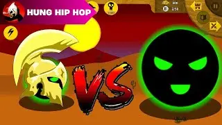 SUPER SPEARTON GOLDEN VS HACKER EXE - STICK WAR LEGACY - HUNG HIP HOP