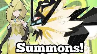 INSANE Luck!!! SS Lusamine & Necrozma Masterfair Summons! | Pokemon Masters EX