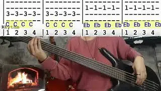 ALL I WANT FOR CHRISTMAS IS YOU - MARIAH CAREY BASS COVER WITH TABS AND NOTES