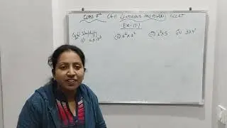 NCERT Mathematics Class 7th Ex 11.1 Ques no 5 to 8 ( Exponents and powers )