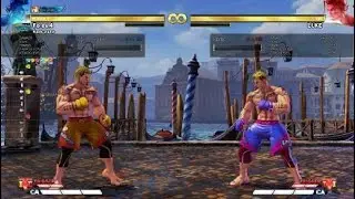 Luke SFVCES5 Corner 544 Damage Combo V Skill 1 and Super 20211221163306