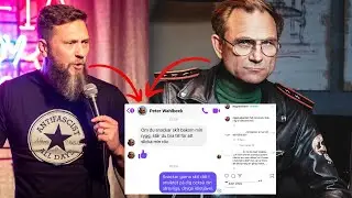 Peter Wahlbeck slår tillbaka mot Magnus Betnér