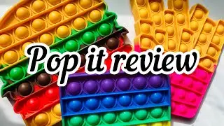 Pop it review.|| #popit | #fidget| #toy| #kids| #review| #fun| #satisfying|#india vs #bahrain||