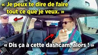 Le flic US lui ordonne de baisser la vitre, mais il refuse catégoriquement. Qui va gagner ?