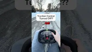 Тест системы Launch Control на электрическом картинге #автомобиль #суперкарт #электрическийкарт