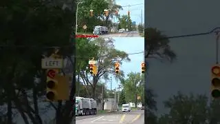 Traffic lights in Detroit Michigan Compilation 3