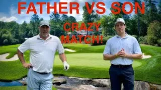 Father Vs Son Golf Match!
