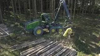 John deere 1470G and 1910G skogsavverkning