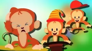 cinco pequenos macacos rima | rimas de ber&ccedil;&aacute;rio das crian&ccedil;as | compila&ccedil;&atilde;o rimas
