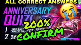 FREE FIRE 4th ANNIVERSARY QUIZ EVENT ALL ANSWER || 20 AUGUST 2021 4TH ANNIVERSARY QUIZ EVENT AN..