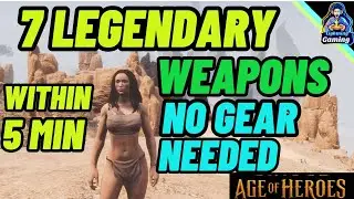 Conan Exiles Age of Heroes Fastest way to get alot of Legendary weapons