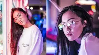 How To Shoot Neon Portrait Photography