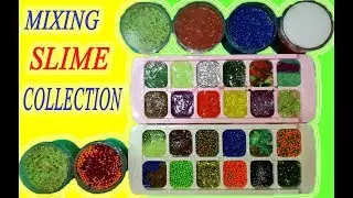 Mixing most amazing slime collections for fun 2018|diy slime collection mix video 2018 for kid