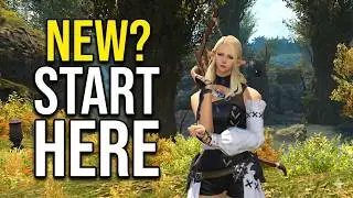 FFXIV Beginner Guide | Gridania Part 1 – Free Gear and Getting Started