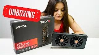 XFX AMD Radeon RX 5600XT THICC II Pro | Unboxing & Close-Up Shots