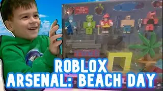 Unboxing Roblox Arsenal: Operation Beach Day