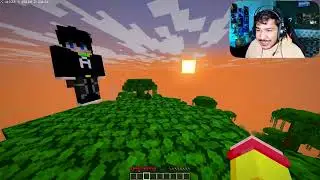100 days but GRAVEL ARE SUPER OP in Hardcore Minecraft 😱