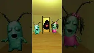 Can Moai Boy And Girl Hide From Nextbots Liminal Hotel Garry's Mod #shorts