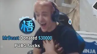 MrBeast Donated 30000 To My Favorite Twitch Streamer NINJA