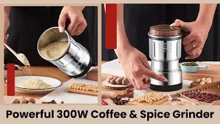 Best Electric Coffee Grinder || Multi-Purpose- Bean, Spice, Nut & Herb Grinder