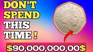 🪙 United Kingdom 🇬🇧 50 Pence Coin (2011) | Queen Elizabeth II 👑 | Numis Explorer 🔍✨
