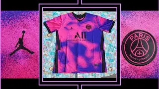#172 #DETAIL JERSEY PSG x JORDAN FOURTH 20/21 (GRADE ORI) / FANS VERSION 🟣