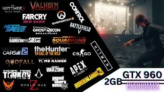 GTX 960 2GB | Is it still worth buying in 2023? | 24 games tested in 1080p