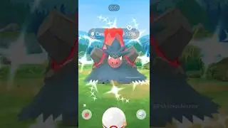 Let&rsquo;s go ✨ Got Shiny Mega Camperupt in Pokemon GO.