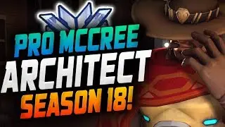 ARCHITECT PRO KOREAN MCCREE! [ OVERWATCH SEASON 18 TOP 500 ]