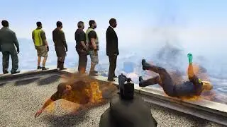 GTA 5 Explosions vs NPC Ragdolls | Insane Euphoria Physics Chaos#gta5 #gaming #gta 