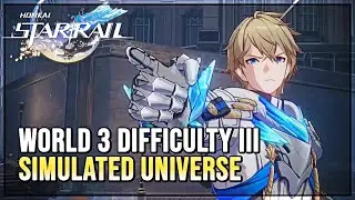 Gepard Lv.72 Boss Fight (Difficulty III) - Simulated Universe: World 3 - Honkai Star Rail