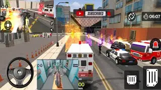 Ambulance Rescue Van Driving - Android Gameplay