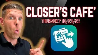 Texting For Appointments & Clients + FREE Real Estate Leads - Closer's Cafe' 10/23/25