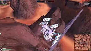 Robocraft Insect Walker+Mega Rail= Fun!