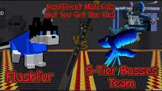 Flashfur vs S-Tier Bosses Team | Minecraft Mob Battle