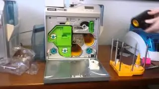 Loading A Ribbon Set Into The Magicard Prima 4 Card Printer