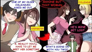 [Manga Dub] The Colleague Who Asked Me Out And My Stepsister Who Dotes On Me Turned Out To Be Rivals