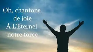 Chantons de joie (sing for joy)/interprétation française/AC :@DON MOEN 