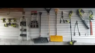 Garage Makeover - Slatwalls