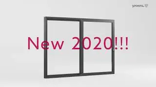 Sliding door Yawal DP 180 with narrow mullion