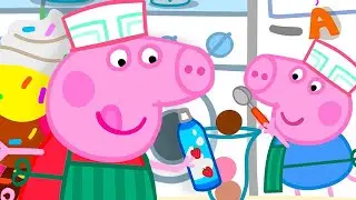 The BIGGEST Ice Cream Sundae EVER! 🍦 | Peppa Pig Tales