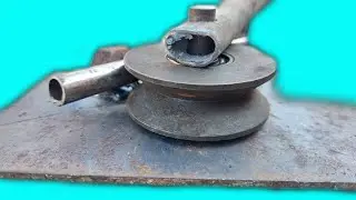 How to bend metal bar easily!! unique ideas for bend metal bars !! vip welder !!