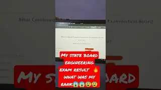 MY RESULT REACTION OF STATE ENGINEERING EXAM!!!!!!!!!!!#MYRESULTREACTION#RESULT#JEEADVANCED#shorts