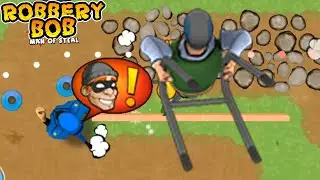 Robbery Bob 1 | Old Guy Costume | part 11