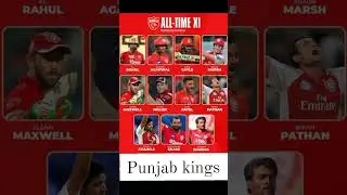 Punjab Kings All'Time Best PLAYING 11 #punjabkings #playing11 #chennaisuperkings #youtubeshorts