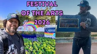 EPCOT Festival Of The Arts 2026! Lorcana Scavenger Hunt, New Food & Buying Art