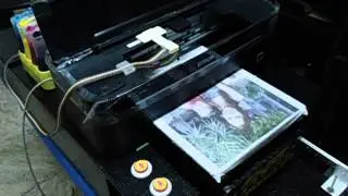 HOMEMADE DTG, PRINTING ON SANDO SHIRT