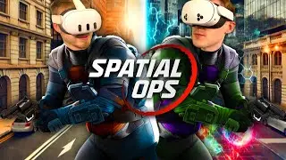 ЛУЧШИЙ VR-шутер в смешанной реальности?! | Геймплей Spatial Ops (Meta Quest 3, Meta Quest 3S)