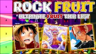 [x30 TungSahur S+] ROCK FRUIT Ultimate* Fruits Tier List